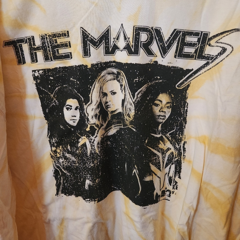 The Marvels Tie Dye Long Sleeve T-Shirt